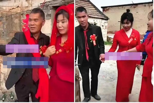 Chú rể 33 tuổi ôm chặt cô dâu 46 tuổi với sính lễ hơn 200 triệu đồng gây bão MXH-3