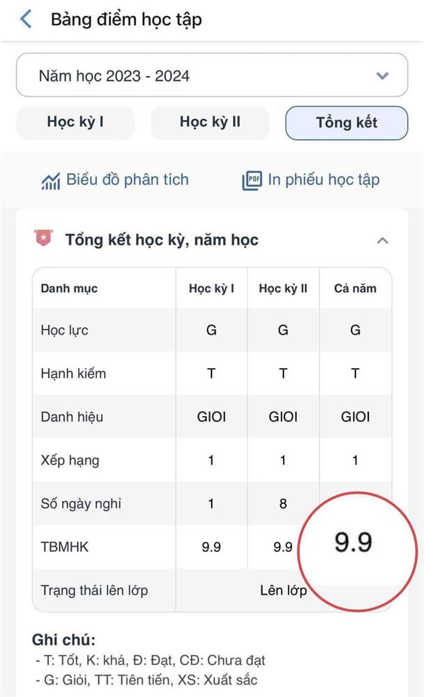 Nữ sinh Hà Nội gây sốt với điểm trung bình học tập cả năm 9.9-2