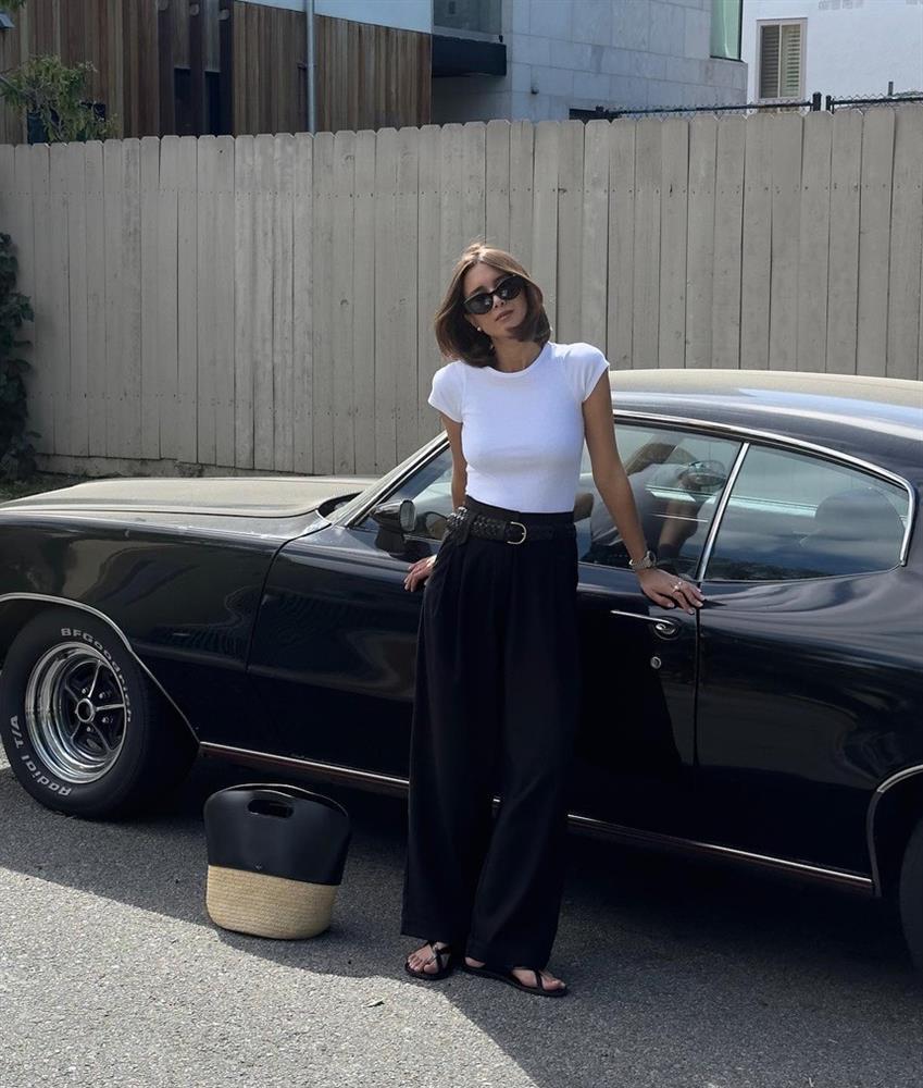 10 cách mặc áo thun sang xịn mịn của phụ nữ Pháp-2