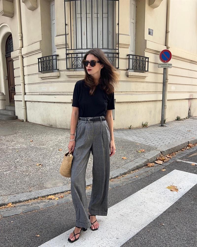 10 cách mặc áo thun sang xịn mịn của phụ nữ Pháp-7