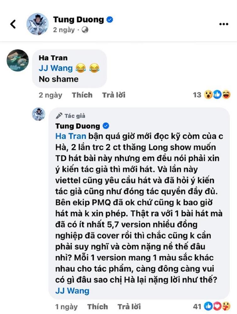Tùng Dương hát cover, Hà Trần bình luận không biết xấu hổ, nhắc cả Trấn Thành?-2
