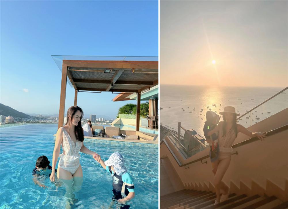 Dương Cẩm Lynh diện bikini khoe body mẹ 2 con sau hơn 1 năm vỡ nợ-6