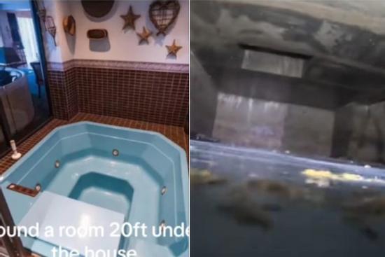 Cặp vợ chồng phát hiện 'căn phòng bí mật' khi đang sửa nhà