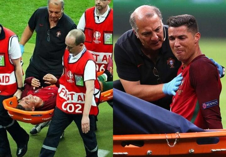 Ronaldo mạnh mẽ cũng có lúc yếu đuối, bật khóc như mưa khiến CĐV nhớ mãi-4