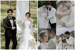 Ảnh cưới đẹp như mơ của Huỳnh Anh và vợ MC hơn 6 tuổi