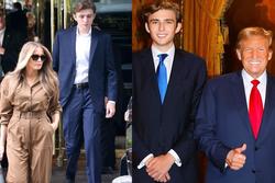 'Hoàng tử Nhà Trắng' Barron Trump ở tuổi 18: 'Dậy thì thành công' đúng như mong đợi, xuất hiện thoáng qua cũng gây bất ngờ