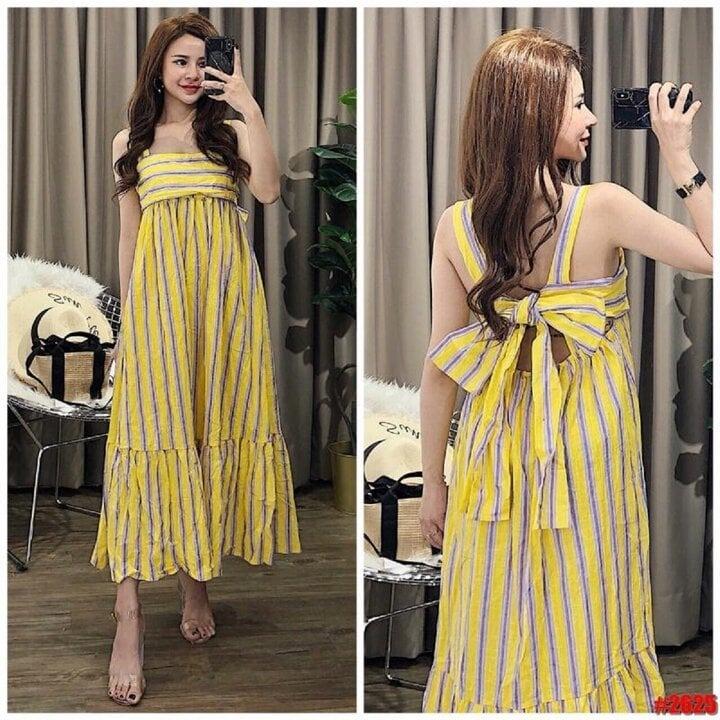 Những kiểu váy hai dây hấp dẫn cho quý cô diện trong mùa hè-9