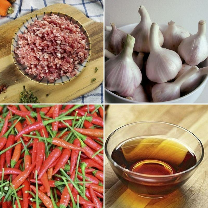 Bật mí công thức làm món thịt viên chiên rim tỏi ớt thơm ngon, ăn là mê-1