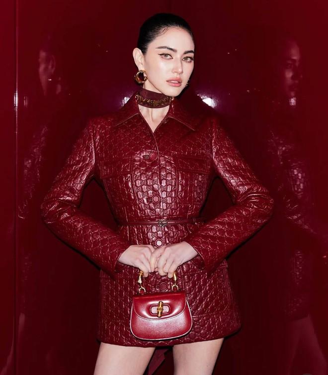 Chi Pu thả dáng cực slay, thân thiết cùng Mai Davika và dàn sao Thái tại event Gucci-7