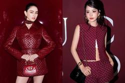 Chi Pu thả dáng cực slay, thân thiết cùng Mai Davika và dàn sao Thái tại event Gucci