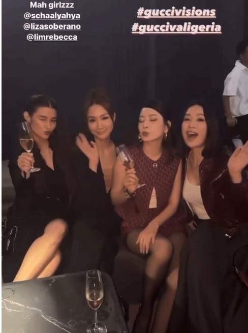 Chi Pu thả dáng cực slay, thân thiết cùng Mai Davika và dàn sao Thái tại event Gucci-6