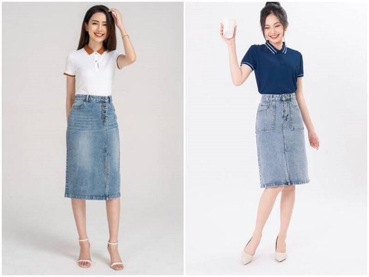 Cách mặc áo polo thời trang, trẻ trung cho nữ trong ngày hè-6