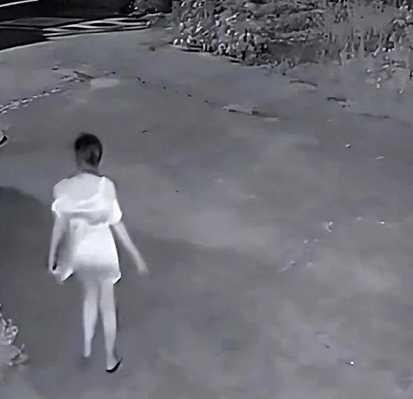 Chồng làm ăn xa, vợ ở nhà cứ nửa đêm mặc quần áo đẹp ra ngoài, không ngờ bị camera hàng xóm lưu lại hết-1