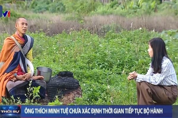 Tranh cãi về hai cuộc phỏng vấn ông Thích Minh Tuệ trên VTV-2