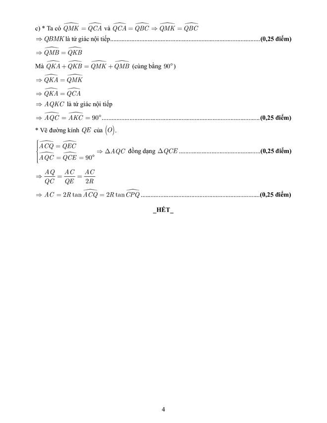 NÓNG: Đáp án đề thi vào lớp 10 TPHCM năm 2024 CHÍNH THỨC-9