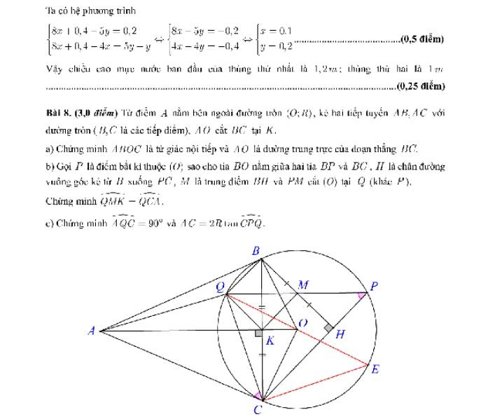 NÓNG: Đáp án đề thi vào lớp 10 TPHCM năm 2024 CHÍNH THỨC-7