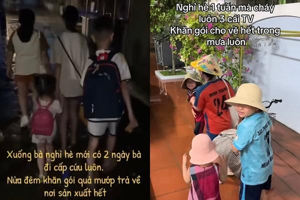 Nghỉ hè về nhà cậu chơi, 16 cháu ăn hết 8kg gạo/ngày khiến cậu khóc dở mếu dở: Bao giờ mới hết hè?-4