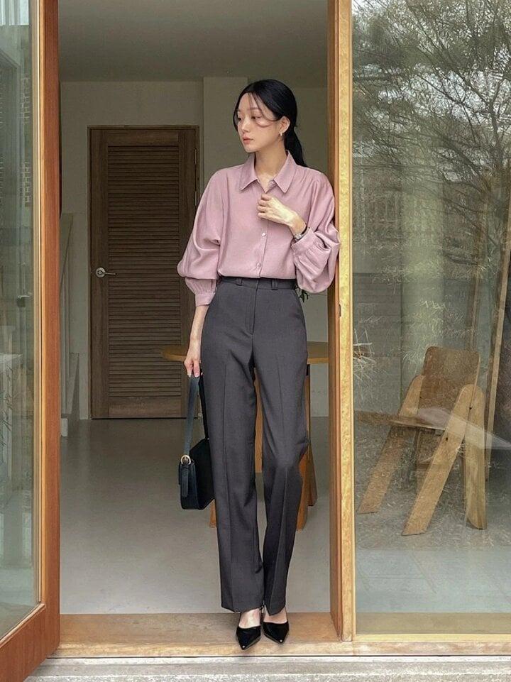 Cách mặc quần ống rộng tôn dáng tối ưu cho người có chiều cao khiêm tốn-5