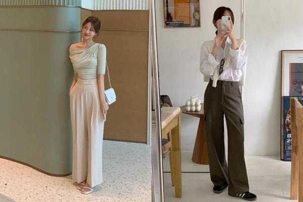 4 cách mặc quần ống rộng nhẹ mát, trẻ trung khi đi du lịch-5