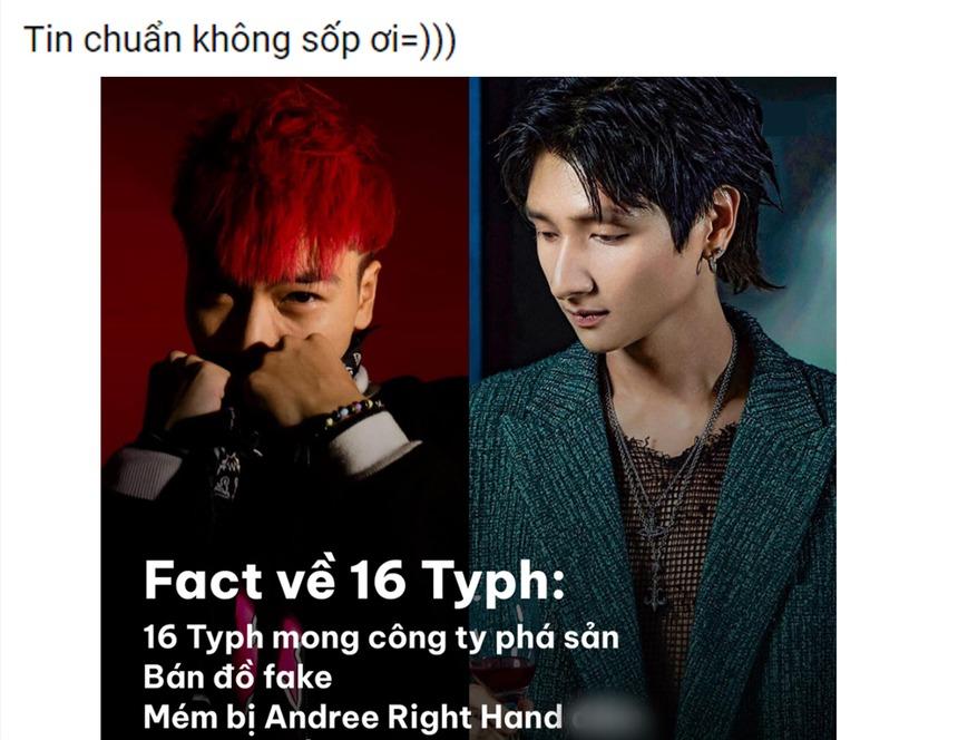 Andree ngầm xác nhận từng suýt tác động vật lý với 16 Typh?-2