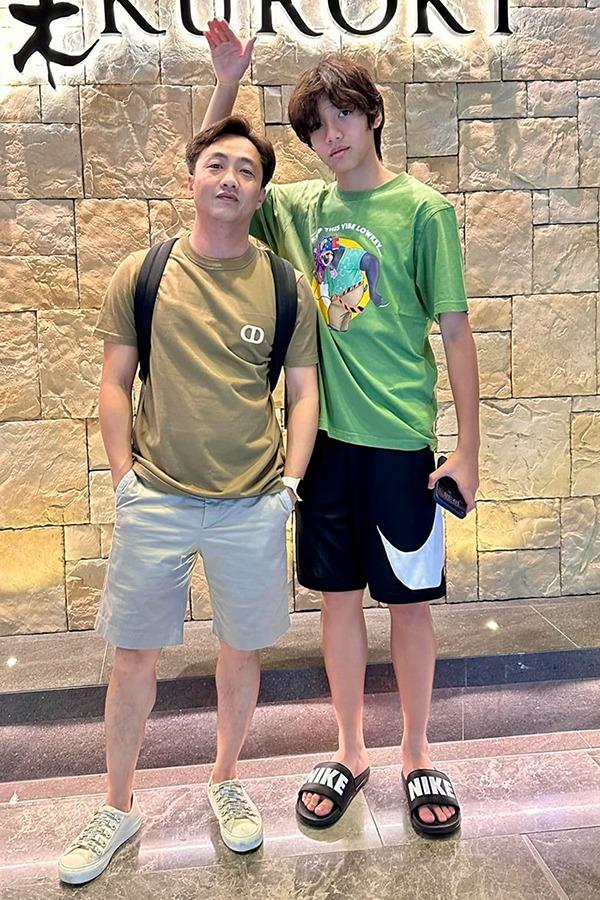 Cường Đô La khoe khung ảnh cả gia đình, Subeo tiếp tục giật spotlight khi cao gần 1,8m-7