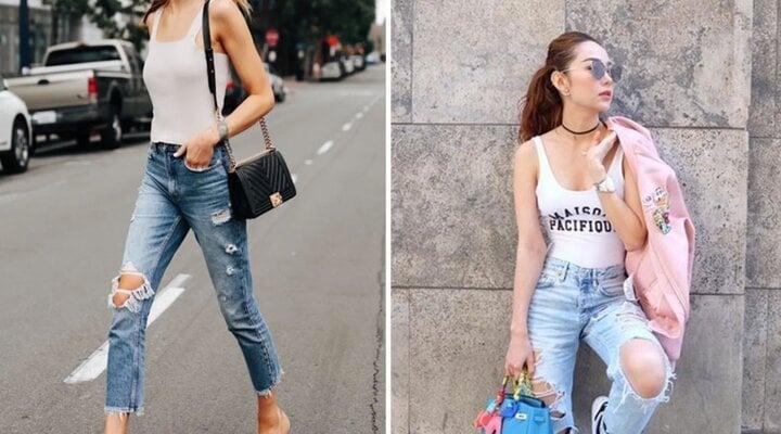 Cách phối áo tank top giúp nàng trở nên sành điệu, thu hút-5