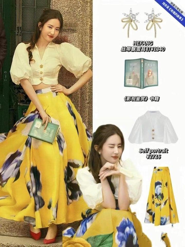 Bóc giá tủ đồ của Lưu Diệc Phi trong phim mới Câu Chuyện Hoa Hồng-4