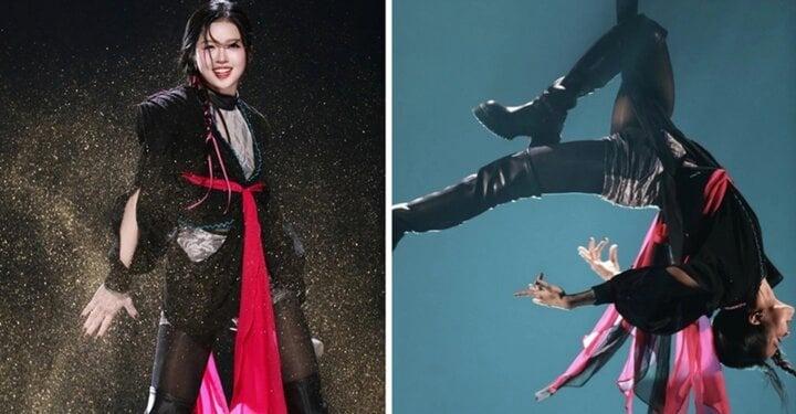 Suni Hạ Linh có tiết mục đạt điểm cao nhất tại cuộc thi Đạp gió của Trung Quốc-4