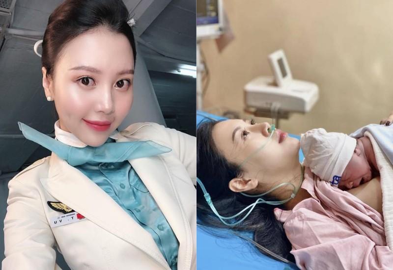 Hotgirl hàng không bỏ nghề lấy chồng, vỡ kế hoạch sinh liền 2 năm 2 con, sắc vóc mẹ bỉm vạn người mê-2