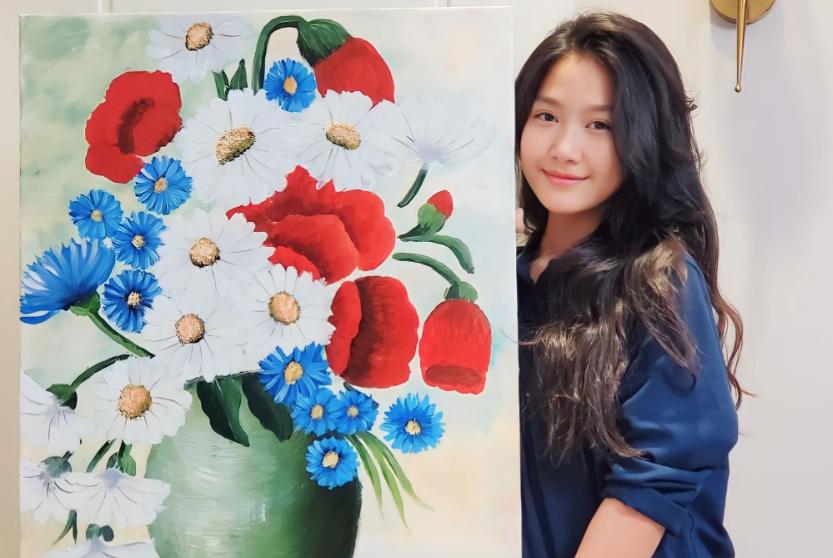 Con gái Mạnh Trường ngày càng xinh đẹp, nhiều người xuýt xoa khen tài sắc vẹn toàn sau clip 1 phút-5