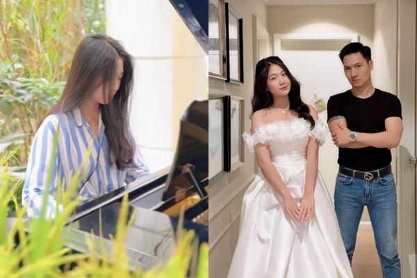 Sắc vóc gây ngỡ ngàng của vợ Mạnh Trường sau khi sinh 3 con-9