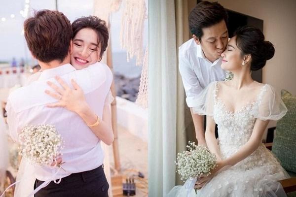 Nhã Phương để lộ diện mạo của quý tử khi đăng clip Trường Giang chơi đùa với con-3