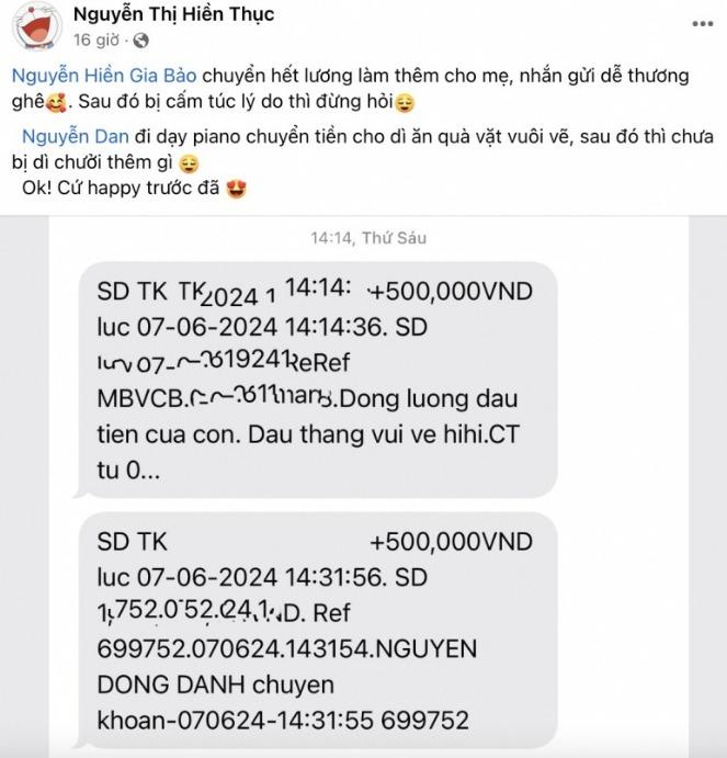 Đời tư ít ai biết của Hiền Thục: Làm mẹ đơn thân tuổi 21, con gái đi làm lương mẹ giữ, ngỡ ngàng tiền chuyển khoản-2