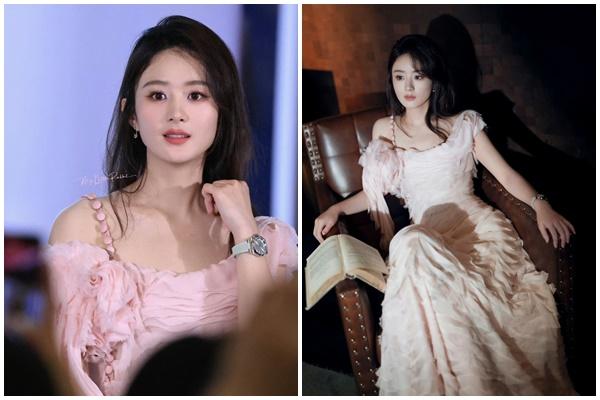 Tiết lộ loạt ảnh chụp lén Triệu Lệ Dĩnh tại sự kiện, nhan sắc ra sao mà gây bão cõi mạng?-6