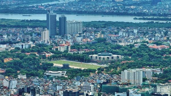 Quảng trường Ba Đình, sân bay Nội Bài nhìn từ trên cao đẹp ngỡ ngàng-3