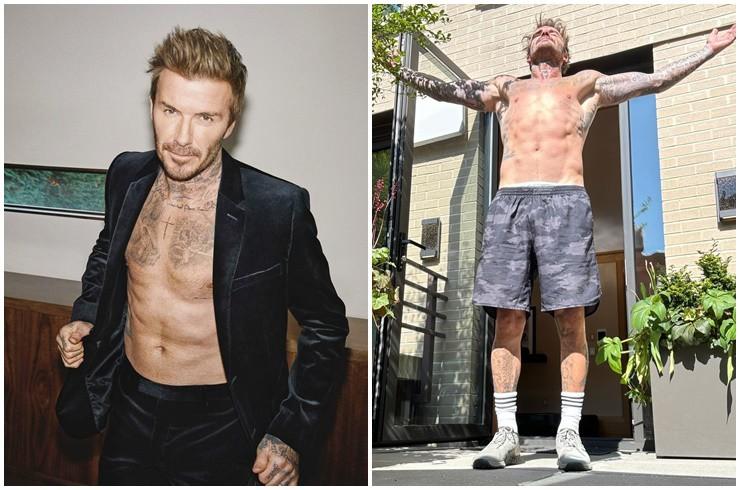David Beckham tuổi 49: Thoải mái cởi áo khoe body cũng dễ dàng hốt bạc-2