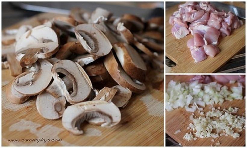 Công thức làm món mỳ Ý sốt kem nấm cho những ngày lười nấu nướng-1