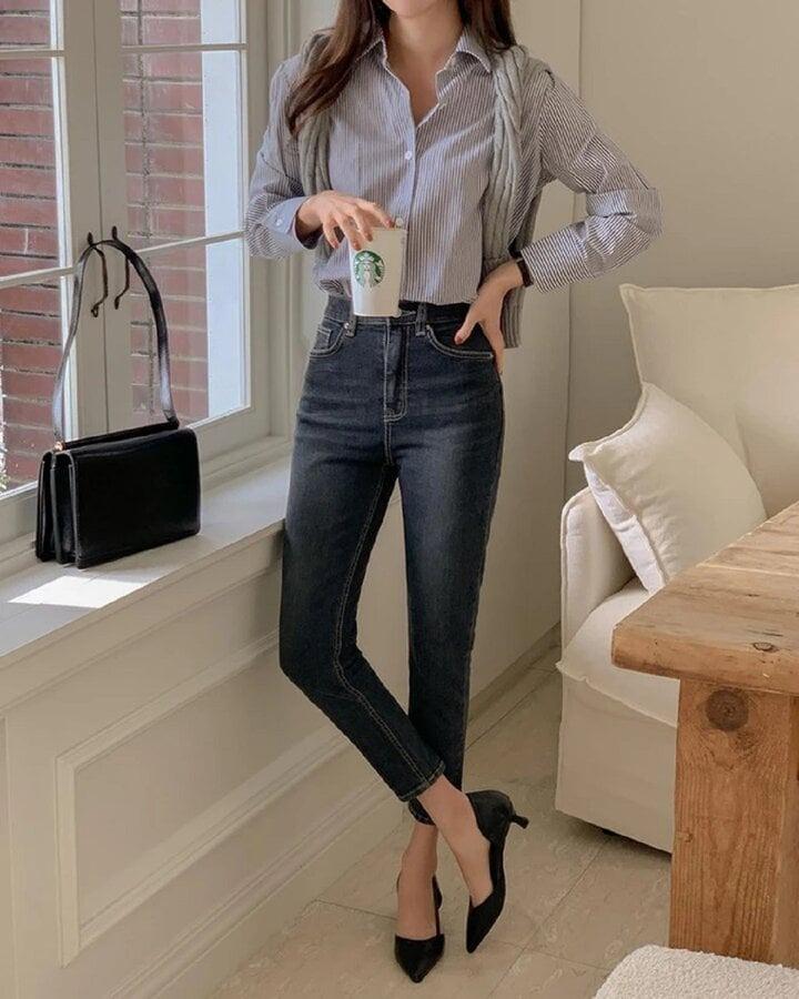 Gợi ý những set đồ gọn gàng để chị em mặc đi làm trong ngày mưa gió-1