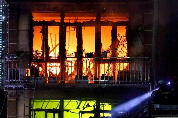 Cháy ở Định Công Hạ: Thảm kịch báo trước khi hàng hóa bịt kín lối thoát nạn-8