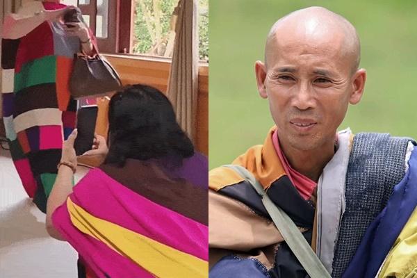 Nghe tin ông Thích Minh Tuệ xuất hiện, người dân đua nhau dựng rạp, mở quán gần nhà để gặp trực tiếp-5