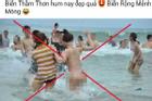 Sự thật về bức ảnh ‘nữ du khách khỏa thân’ tắm biển Sầm Sơn