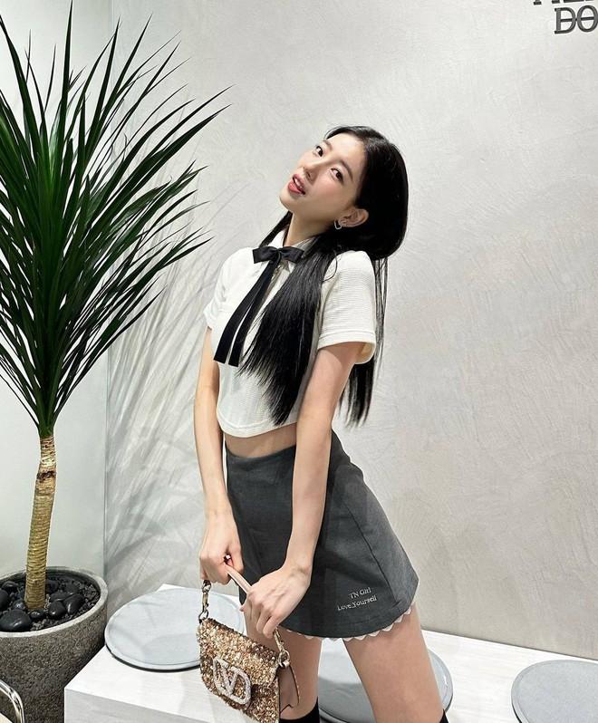 Ai bảo tóc đen là nhàm chán, Suzy vẫn cực xinh nhờ chăm đổi kiểu đây!-2