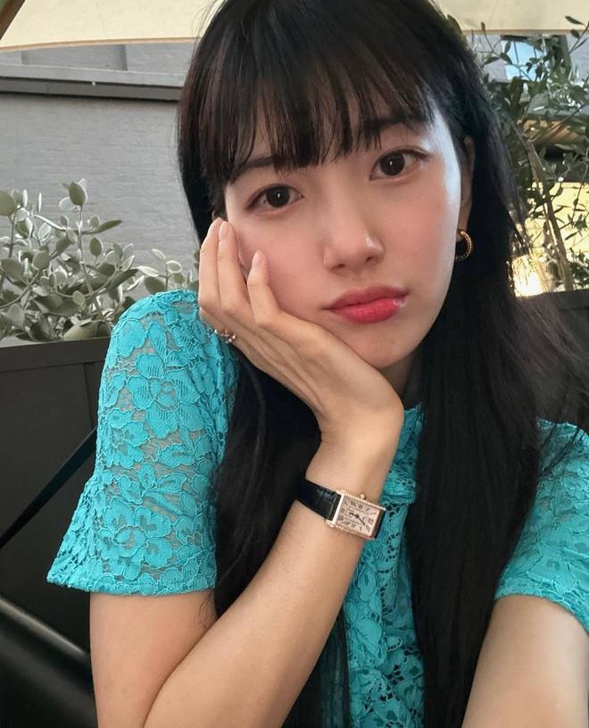 Ai bảo tóc đen là nhàm chán, Suzy vẫn cực xinh nhờ chăm đổi kiểu đây!-3