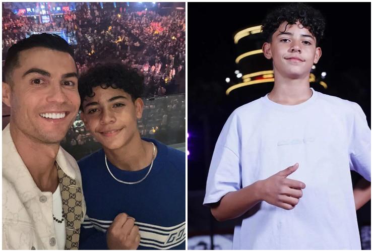 Con trai CR7 bước sang tuổi mới, có phong cách sành điệu không kém gì cha mình-1