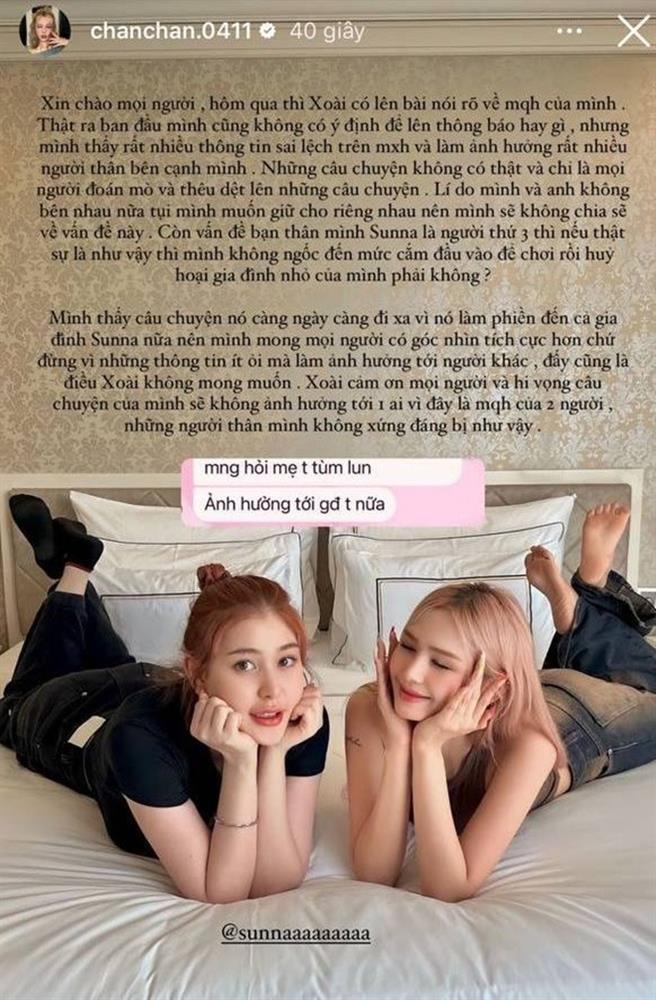 Xemesis gay gắt đáp trả tin đồn ly hôn Xoài Non do mẹ đẻ gây áp lực sinh con-2