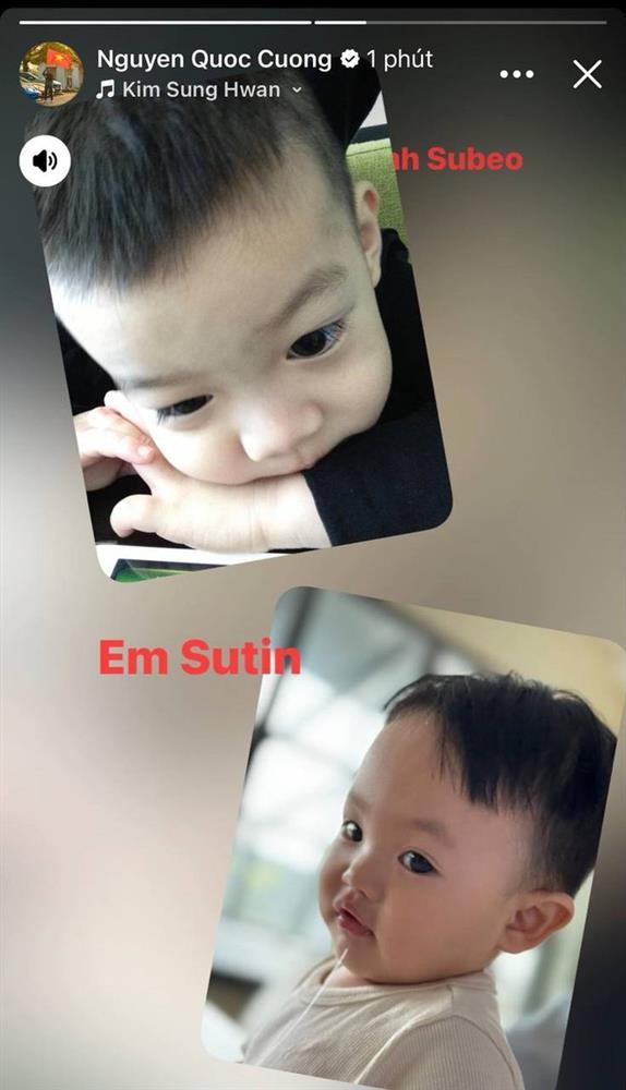 Cậu cả Subeo khoe vẻ ngoài điển trai khi chơi cùng em, Cường Đô La tiết lộ điểm giống nhau của 2 nhóc tỳ-2