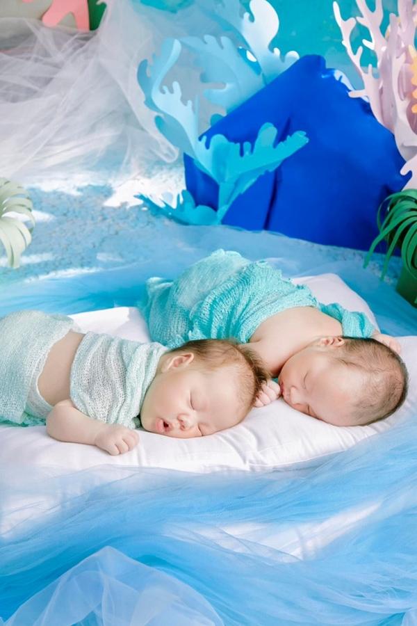 Hé lộ ảnh nét căng cận mặt 2 nhóc tỳ của Phương Oanh và Shark Bình, mẹ bỉm tiết lộ cách gọi con thú vị-6