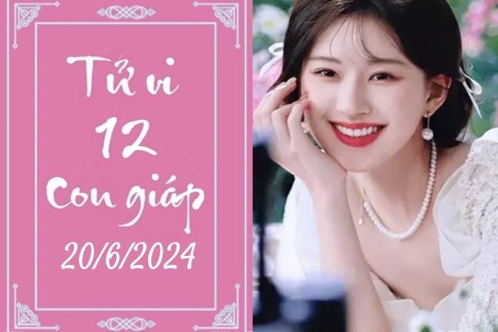 Tử vi 12 con giáp hôm nay ngày 20/6/2024: Dần cẩn thận, Thìn tích lũy-1