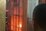 Cháy lớn tại 1 công ty trong khu công nghiệp Phúc Khánh Thái Bình-1