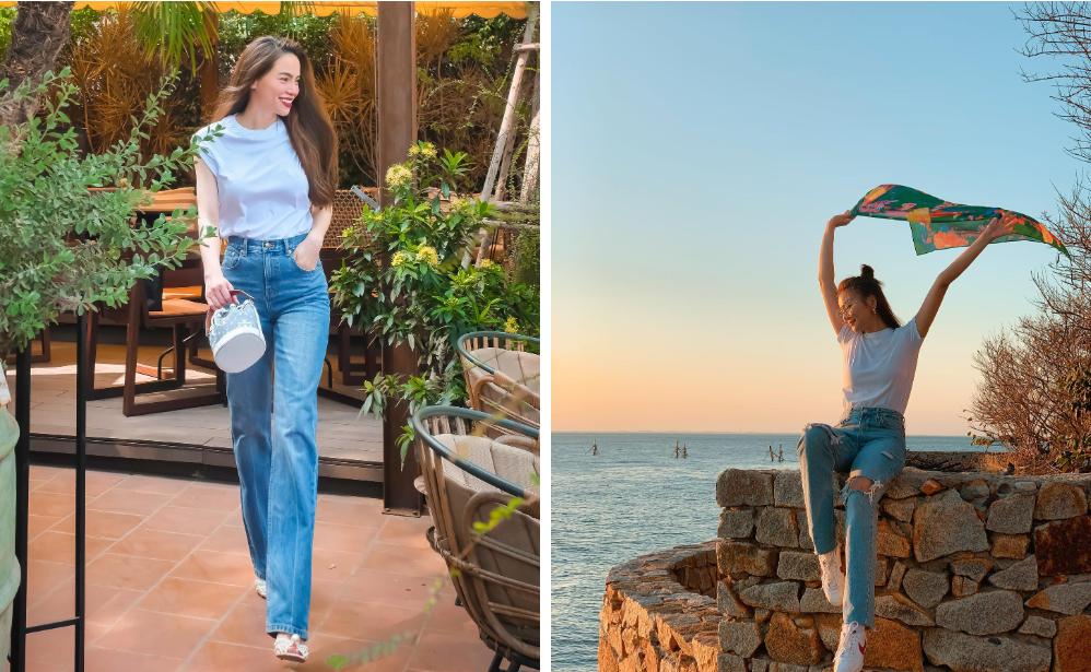 Tham khảo mỹ nhân Việt 4 kiểu áo kết hợp ăn ý nhất với quần jeans-4